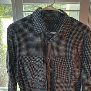 Men’s long sleeve button down shirt